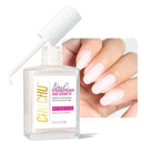 Protein Nail Strengthener for Gel Enthusiasts: Repair Thin Weak Peeling Nails After Acrylics Gel Removal - Milky White Nail Hardener and Growth Treatment Ridge Filler Milky White Polish Infinity Warehouse