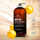 BOTANIC HEARTH Biotin Shampoo with Ginger Oil & Keratin - for Hair Loss and Thinning Hair - Promotes Hair Growth, Sulfate & Paraben Free, for Men and Women - 16 fl oz Botanic Hearth