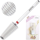 PANA Nail Carbide Volcano Bit - Two Way Rotate use for Both Left and Right Handed - Fast remove Acrylic or Hard Gel - 3/32" Shank - Manicure, Nail Art, Drill Machine (Fine, Silver) PANA