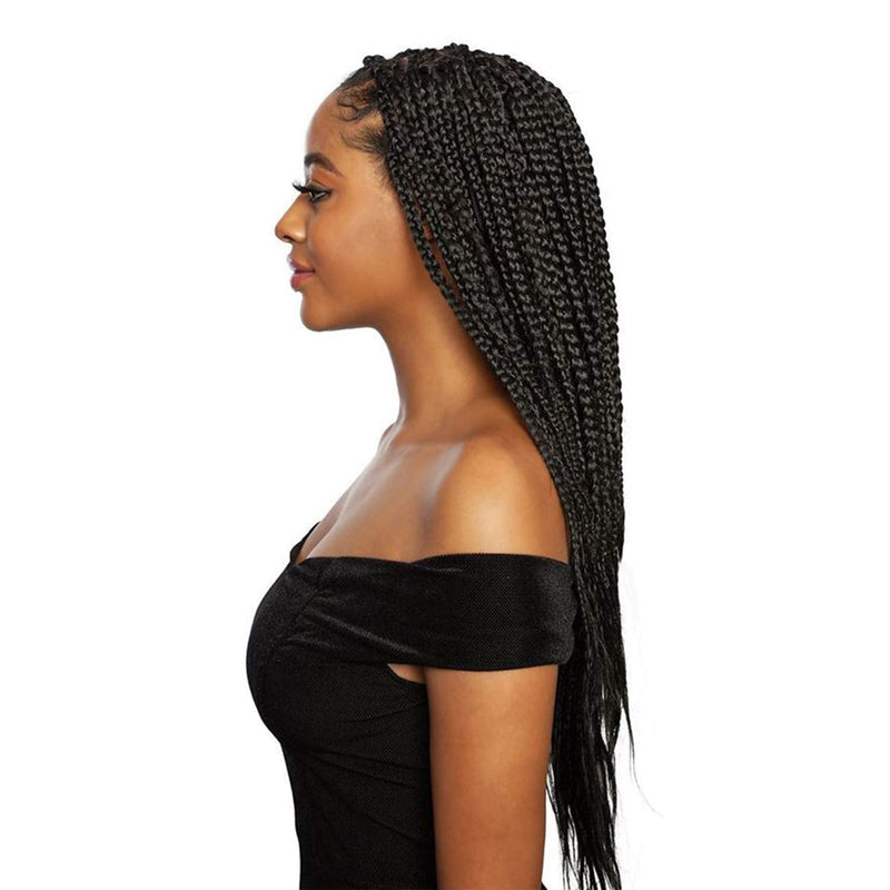 Mane Concept Braids A Fri-Naptural BRD308 3X I Define Easy Knotless Braid 52" (2-PACK, 1B) Mane Concept