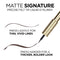L'Oreal Paris Makeup Matte Signature Liquid Dip Eyeliner, Waterproof, Precise and Easy Application, All Day Wear, Vivid Matte Finish, Greige, 0.07 fl; Oz. L'Oreal Paris