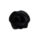 Shimmering Rose Shape Bow Barrette | Hair Clip (Black) ANYA accessories