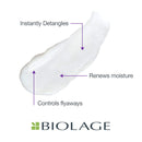 BIOLAGE Hydra Source Detangling Solution Conditioner | Detangles & Controls Static For Less Frizz & Fly-Aways | For Dry Hair | Paraben Free | Vegan | 13.5 Fl. Oz. BIOLAGE