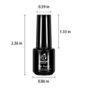 Beetles Dark Burgandy Plum Gel Nail Polish Set - 4 Colors Glitter Metallic Beige White Gel Polish Kit Nail Gel Polish Soak Off LED Lamp Gel Nail Kit Vanish Manicure DIY Home Holiday beetles Gel Polish