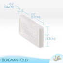 BERGMAN KELLY Rectangular Sanitary Soap Bars, Shampoo & Conditioner 3-Pc Set (0.5 oz each, 150 pc, Tropical Waterfall), Delight Guests with Invigorating & Refreshing Bulk Travel Size Hotel Toiletries BERGMAN KELLY