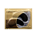 Jakuva 30 Pairs Premium Under Eye Patches,24K Gold Collagen Eye Masks Powder Crystal Gel Masks For Anti Aging, Remove Eye Bags, Anti Wrinkles, Moisturizing & Hydrating, Improves Elasticity (Black) Jakuva Store