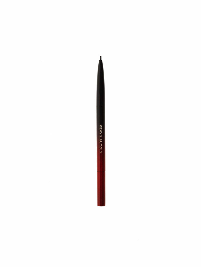 Kevyn Aucoin - The Precision Brow Pencil. Ultra-Slim Dark Brunette Brow Pencil and Brush for Eyebrow Shaping. 0.1 g Kevyn Aucoin