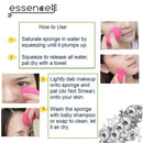 Essencell Cosmetic Pro Makeup Blender Sponges 2pc Pack - Easily Blend Liquid Foundation,Highlight and Contour-Flawless Sponge Applicator EssencellHB