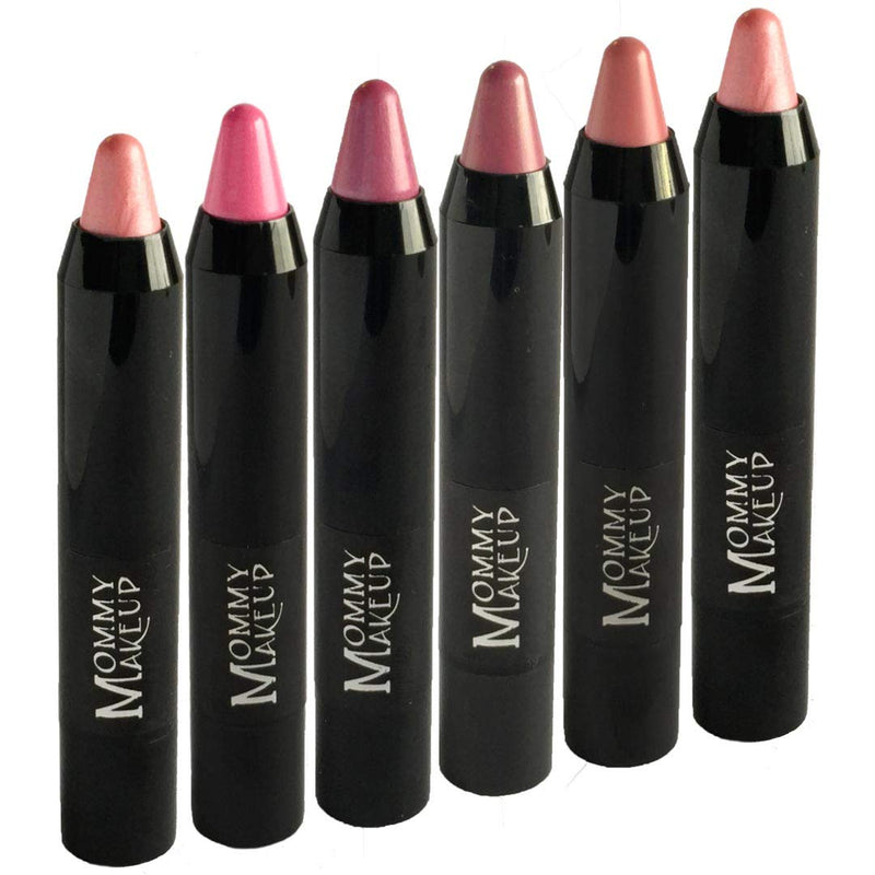 Triple Sticks Lipstick & Cream Blush - Moisturizing long-wearing lip color with medium coverage for lips and cheeks [Daisy Glow] Mommy Makeup