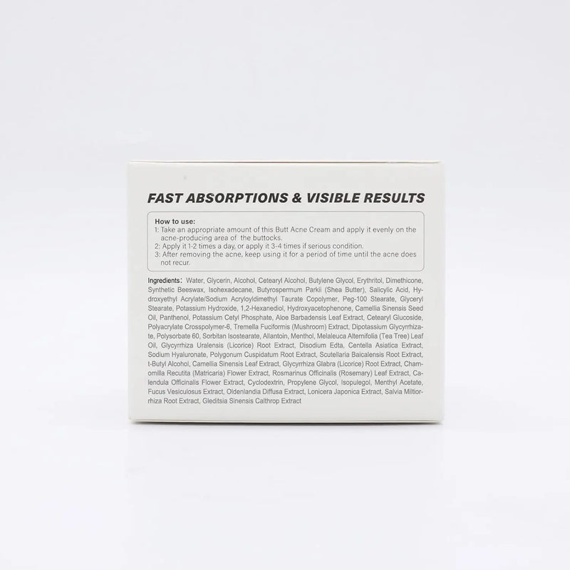 LA.PERSONAL Butt Acne Clearing Cream, Body Acne Treatment with 2% Salicylic Acid & Tea Tree Oil, Acne Cream for Buttocks Body Back, Moisturize Cream 5.46 oz Infinity Warehouse