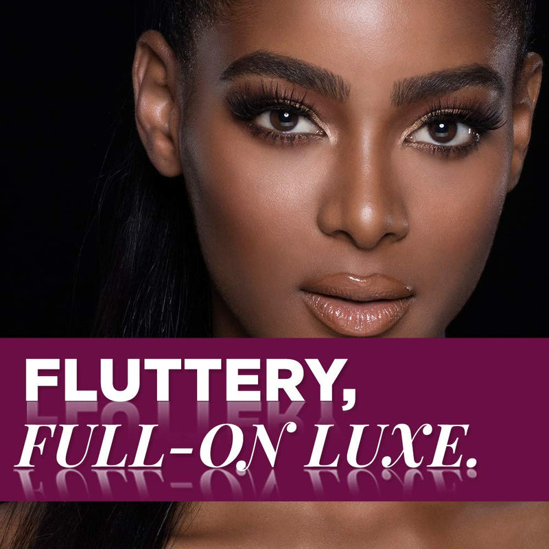 Ardell False Eyelashes Double up 211, Delicate Feminine Aura effect, 4 pack Ardell