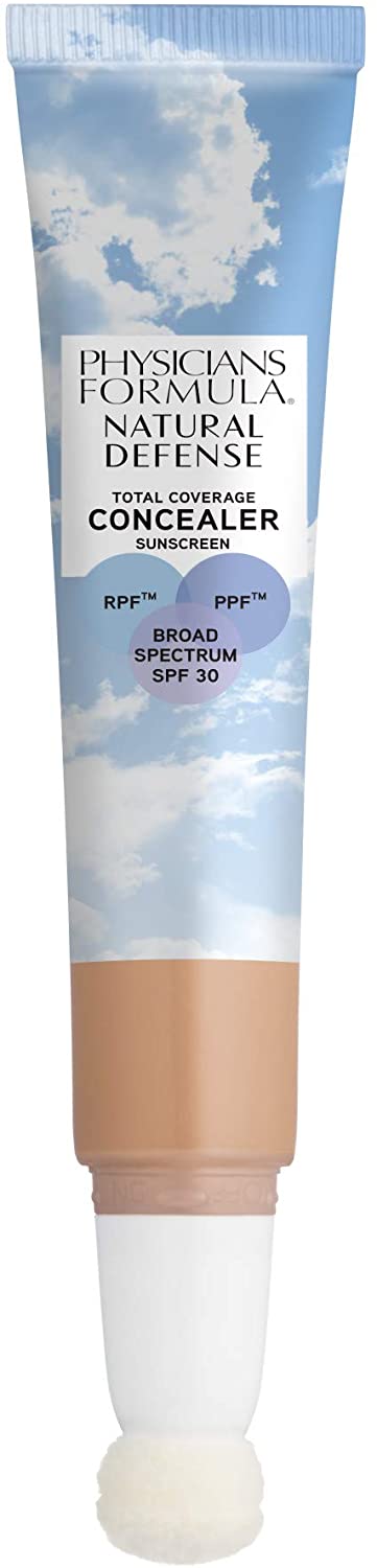 Physicians Formula Natural Defense Total Coverage Concealer SPF 30, Light/Medium, 0.28 Fl Ounce Physicians Formula