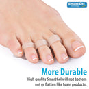 NatraCure Three Loop Hammertoe Corrector Pad Cushions (S/M) - 2 Left and 2 Right NatraCure