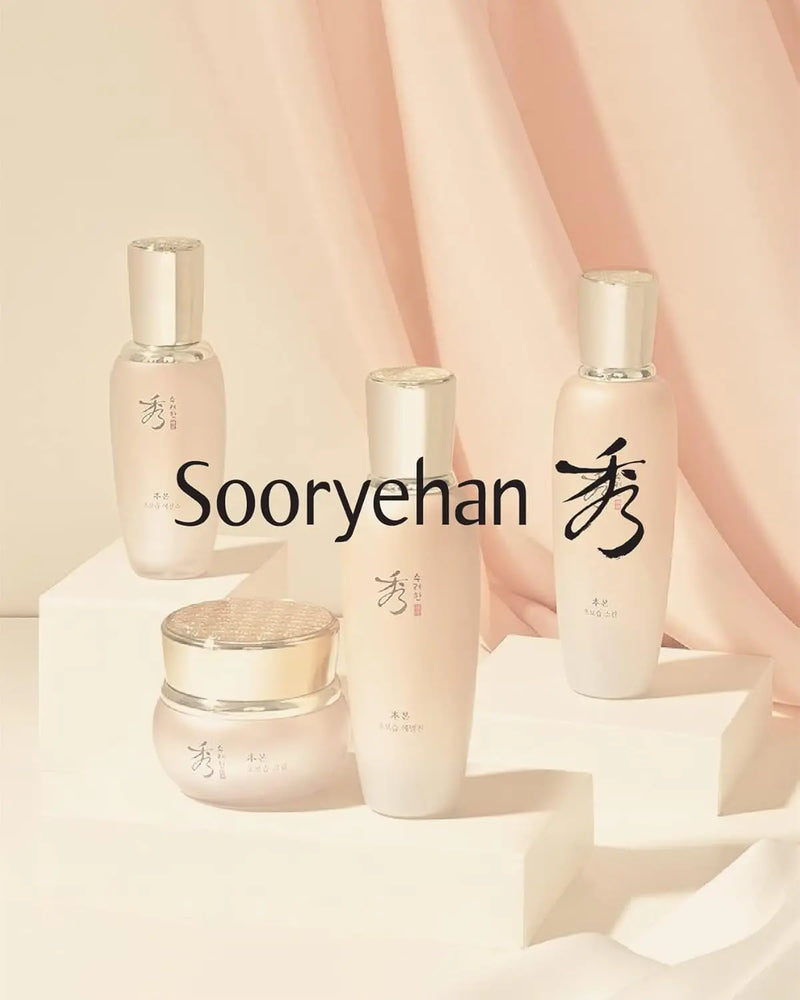 Christmas Gifts Sooryehan Bon Extra Moisture Korean Skin Care Gift Set (13.01 Fl Oz) - Luxury Premium High-end by LG Beauty. Hydrating Toner, Emulsion Lotion, Cleansing Foam, Eye Cream. Infinity Warehouse