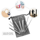 DUcare Blackhead Remover 9Pcs Professional Pimple Comedone Extractor Tool Best Acne Removal Kit - Treatment for Blemish, Whitehead Popping, Zit Removing for Risk Free Nose Face Skin with Metal Case DUcare Store
