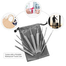 DUcare Pimple Popper Tool Kit - 9 Pcs Blackhead Remove Tools Comedone Extractor Acne Removal Kit Easy Removal of Pimples, Blackheads, Zit Removing, Forehead,Facial and Nose DUcare