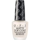 OPI Matte Top Coat, Matte Finish Nail Polish Top Coat, 0.5 fl oz OPI