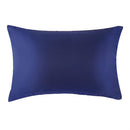 Amazon Basics Satin Pillowcases for Hair and Skin, Envelope Closure - Navy, Queen, Pack of 2 Amazon Basics Store