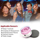 VOLLUCK Hair Wax Pomades 4.23 oz - Natural Hair Coloring Wax Material Disposable Hair Styling Clays Ash for Cosplay,Hallowee,Party (Customized Pink) VOLLUCK
