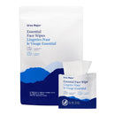 Ursa Major Essential Face Wipes | Natural, Biodegradable, Cruelty-Free | Cleanse, Exfoliate, Soothe and Hydrate | Individually Wrapped | 40 count Infinity Warehouse