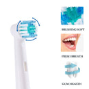 WuYan Toothbrush Heads for Oral B Electric Toothbrush, 8 Pack Replacement Toothbrush Heads for adults,Compatible with Professional Care,Triumph,Advance Power etc WuYan