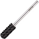 USA Pana DLC 3/32" Safety Nail Carbide - Smooth Round Top Small Barrel Head for Electric Dremel Drill Machine (Black, 4XC Grit) PANA