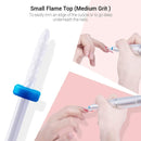 MELODYSUSIE Ceramic Nail Drill Bits Set, 3/32'' (2.35mm) Professional Acrylic Nail File Drill Bit for Manicure Pedicure Cuticle Gel Nail Polishing 5Pcs MelodySusie