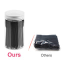 Cuttte 100pcs Disposable Mascara Brushes Wands with Container, Eyelash Brush Spoolie Brushes for Eyelash Extensions and Mascara Use Cuttte Store