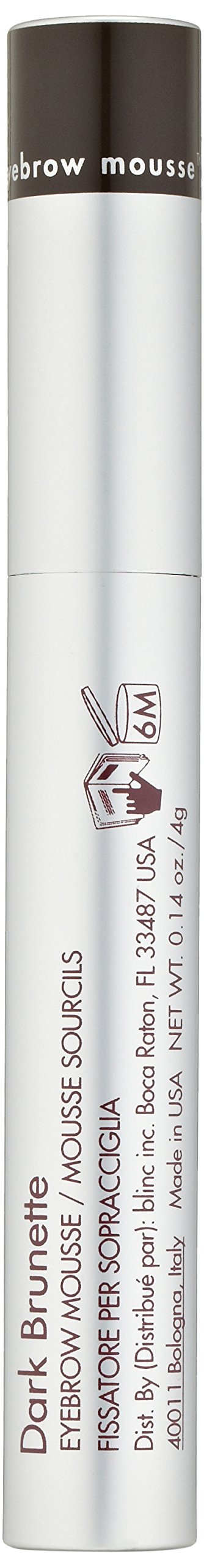 blinc Eyebrow Mousse, Dark Brunette .14 Fl Oz blinc