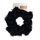 Kitsch Brunch Scrunchie - Frayed Black Kitsch