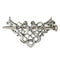 Tinsow 2 Pcs Silver Celtic Hair Slide Hairpins Hair Accessories Hair Clips, Creative Hair Barrette Minimalist Hair Claw Hair Pin Hair Accessories for Women (Style C H) Tinsow