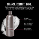 Scruples Moisture Bath Hair Shampoo for Men & Women - Moisturizing Shampoo for Dry, Brittle & Coarse Hair - Helps Restore Shine & Elasticity (33.8 Fl oz) Infinity Warehouse
