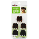 Scunci, No-Slip Grip Jaw Clips, 5 Count Scunci