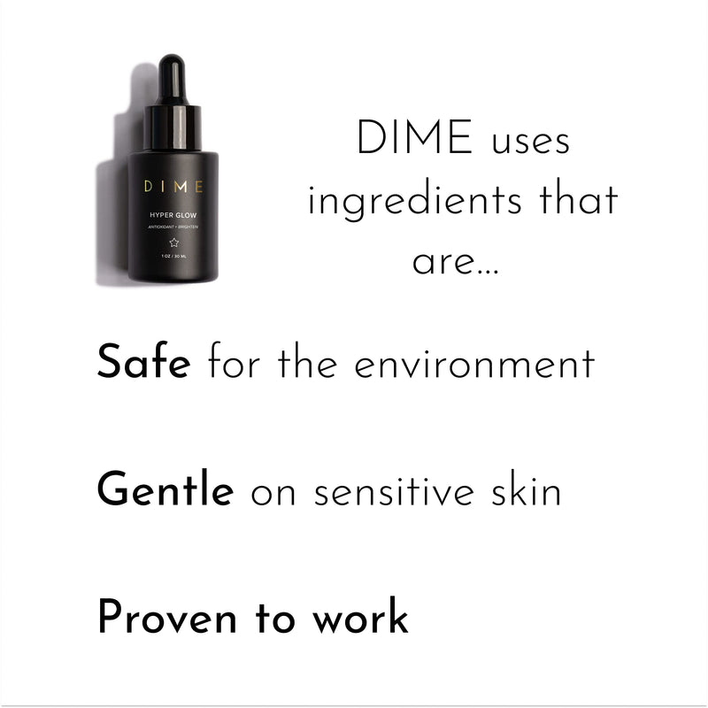 DIME Beauty Hyper Glow Serum with Vitamin C and Aloe with Antioxidant Boost Dime