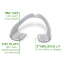Plackers Grind No More Night Guard, Nighttime Protection for Teeth, BPA Free, Sleep Well, Ready to Wear, Disposable, One Size Fits All, 16 Count Plackers