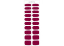 GELMATE Semicured Gel Nail Stickers UV/LED Lamp Required 20 Real Gel Nail Polish Wraps Bright Pink GelMate
