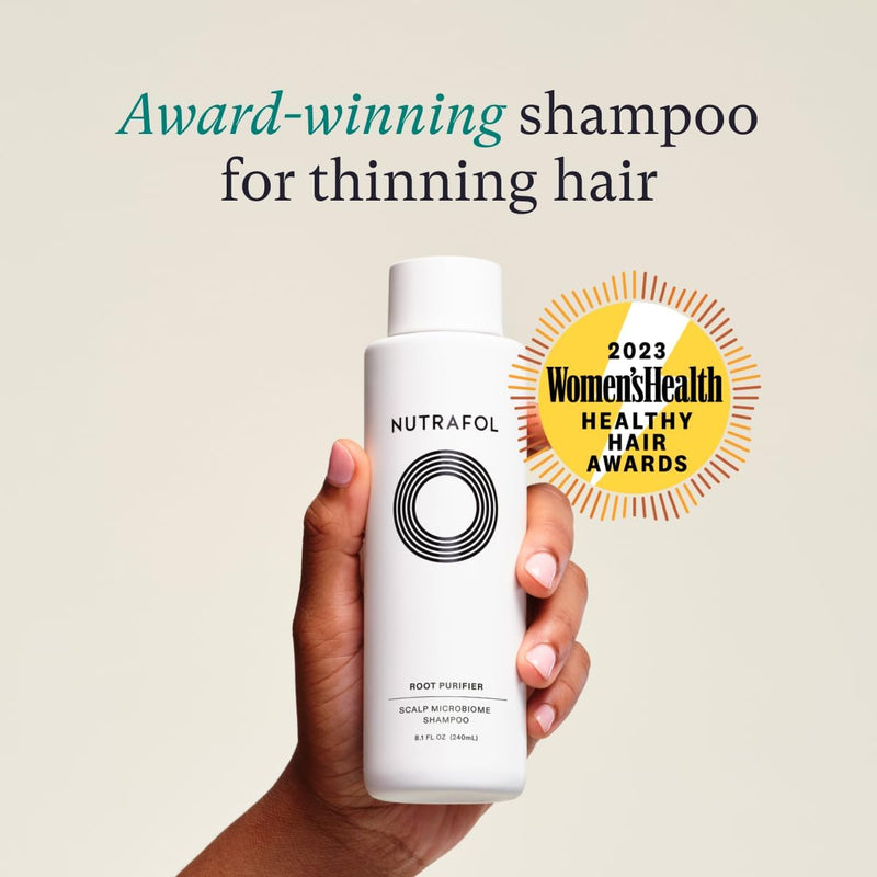 Nutrafol Shampoo, Cleanse and Hydrate Hair and Scalp, Improves Hair Volume, Strength and Texture, Physician-formulated for Thinning Hair, Color Safe, Sulfate Free Infinity Warehouse