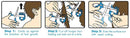 Calming Clipper - The Silent, Gentle Haircutting Kit for Children with Autism and Sensory Sensitivity - Right-Handed, Includes Barber Cape & Sharpener CALMING CLIPPER