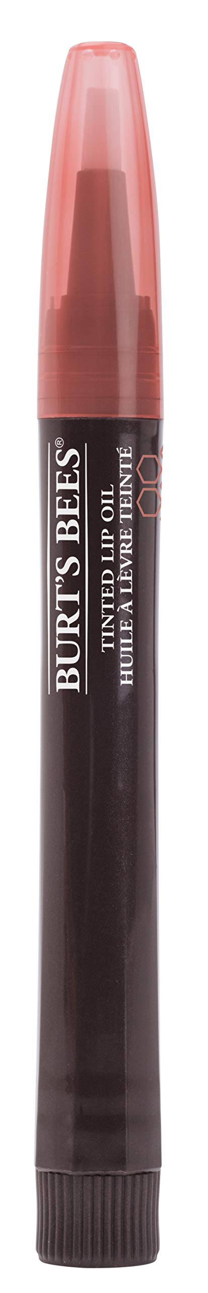 Burt's Bees 100 % Natural Moisturizing Tinted Lip Oil, Caramel Cloud - 1 Pen Burt's Bees
