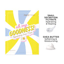 FaceTory Oh My Goodness Rejuvenating Snail Facial Sheet Mask (Single Mask)- Hydrating, Brightening, and Plumping FACETORY Store