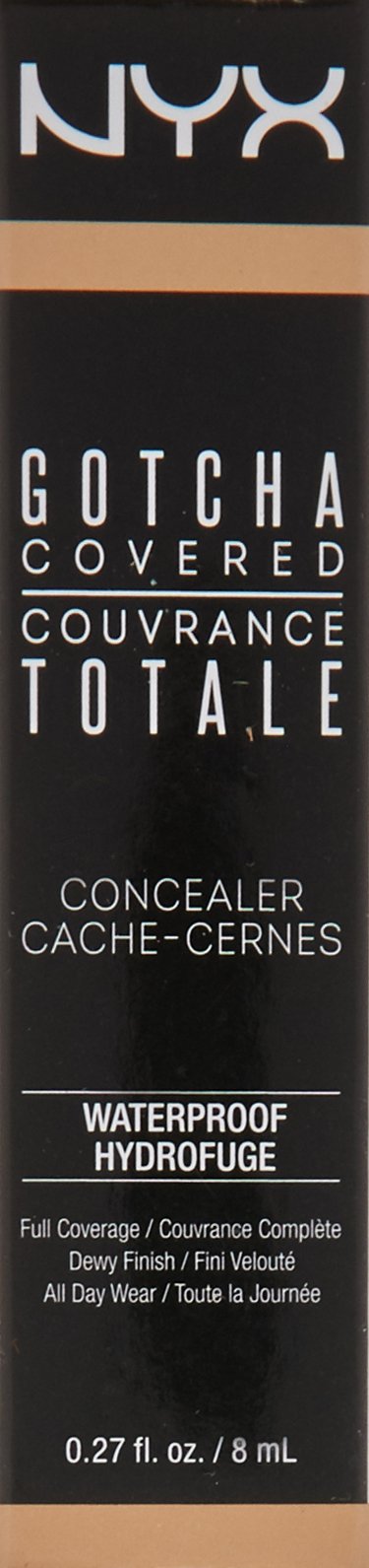 NYX Professional Makeup Gotcha Covered Concealer, GCC05 Medium Olive, 0.27 Fluid Ounce NYX PROFESSIONAL MAKEUP