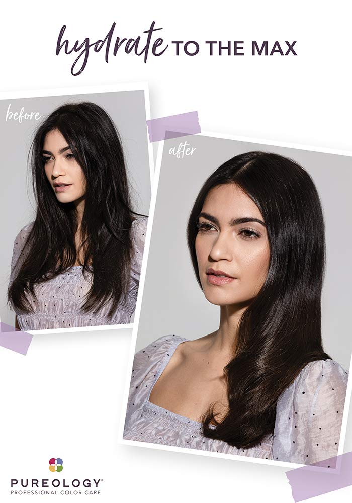 Pureology Hydrate Moisturizing Shampoo | For Medium to Thick Dry, Color Treated Hair | Sulfate-Free | Vegan martinandmark.com