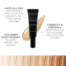 AmazingCosmetics Amazing Concealer, full coverage long wear concealer makeup for undereye dark circles, acne, blemishes and spots, color correcting shades, melts into skin for most natural finish AmazingCosmetics