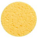 ForPro Compressed Cellulose Sponge - Round Face and Body Sponge - Natural Yellow - 2.75’’ - 12-Count ForPro Professional Collection