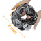 Messy Bun Hair Piece for Women Thick Updo Scrunchies Hair Extension Ponytail Hair Accessories Natural Black Mix Silver Grey OMGREAT