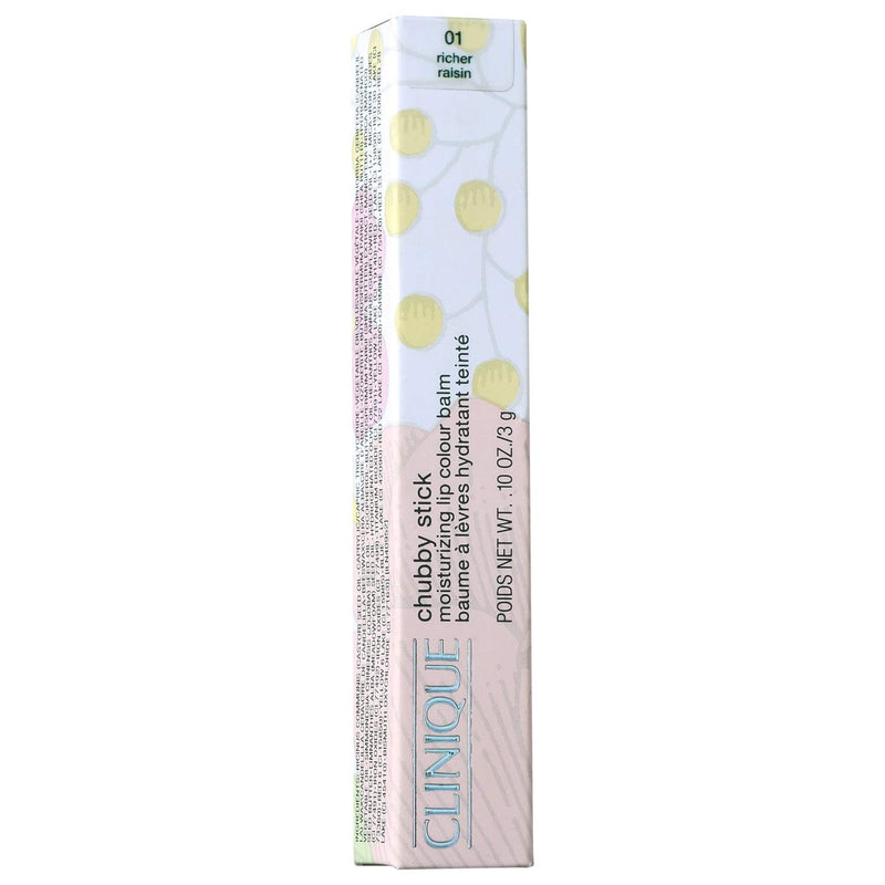Chubby Stick Moisturizing Lip Colour Balm by Clinique 01 Richer Raisin / 0.10 oz. 3g Clinique