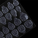 EBANKU 50Sheets Nail Adhesive Tabs, 1200Pcs Double-side Nail Glue Stickers Adhesive Tabs for Manicure EBANKU