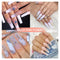 Modelones Acrylic Powder with Professional Liquid Monomer for Nail Extension Clear/White/Nude All in One Kit with Carrier Bag Acrylic Nail Brush Nail Form No Need Nail Lamp, MMA Free Monomer modelones Store