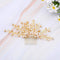 Aukmla Bride Wedding Hair Combs Crystal Hair Piece Flower Hair Accessories Decorative for Women and Girls Aukmla