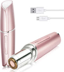 Facial Hair Removal for Women by Yoove | Painless & Clean Hair Remover for Face | USB Rechargable Ladies Electric Shaver & Bikini Trimmer (Rose) Yoove